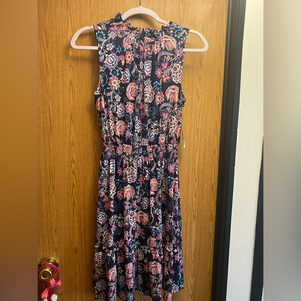 NWT Enfocus blue pink floral dress